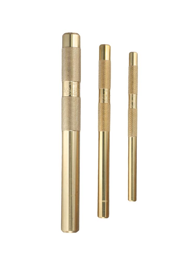 Brass Punch Set Hand Tool Punches Engineering Use Construction Projects 3 8 Inch Punch High Machinability Erosion Resistant