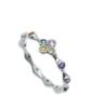 Vivus Iris White Gold Silver Ring