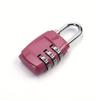 Password Lock 3 Position Password Lock Padlock, Suitcase Padlock for Gym, Cabinets and Luggage - Durable, Travel Padlock