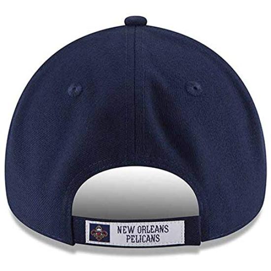 New Era Cap 9FORTY New Orleans Pelicans NBA THE LEAGUE ADJUSTABLE CAP Navy NEW ORLEANS PELICANS 940 Hat Basketball [Used]