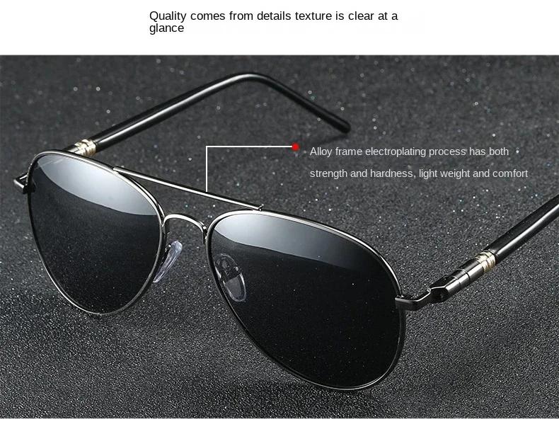 Classic Luxury Polarized Oval Sunglasses for Men Vintage Brand Women Sun Glasses Outdoor Fishing Driving Goggles UV400