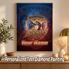 Sydney Roosters Custom Name Text 5D Diamond Painting Kit DIY Full Drill Diamond Art Decoration