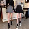 Summer Lightweight Pleated Skirt A-line Skirt for Women High-waisted Slimming Short Skirt JK Schoolgirl Style Petite Suit Skirt
