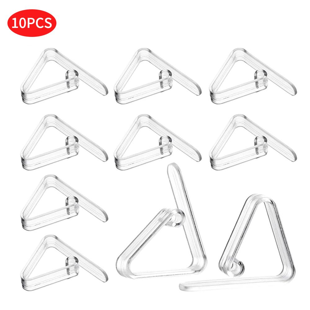 

10/20 шт. Прозрачные пластиковые зажимы для скатерти для крепления уличных скатертей; Скатерти для кемпинговых столов для улицы и помещения