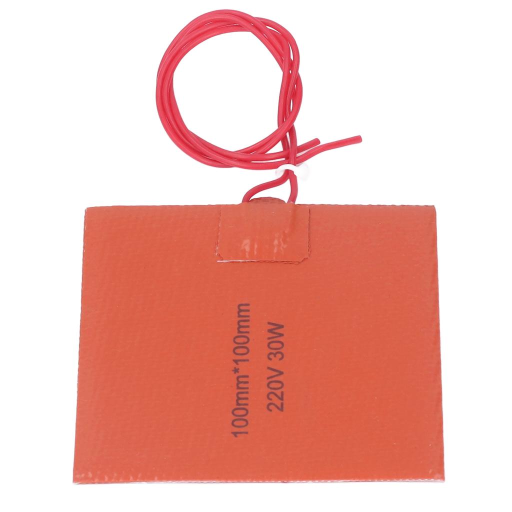 Flexible Silicone Heater Cube Heating Pad Mat 200 Degrees Celsius Maximum 220V 30W