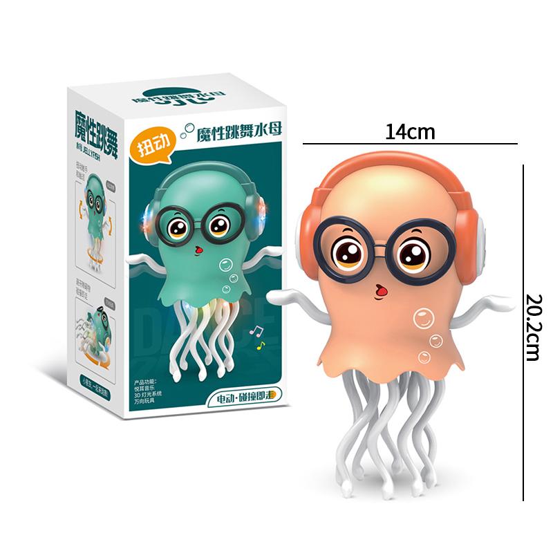 Electronic Dancing Squid Toys Magical Dancing Jellyfish Led Glowing Light Music Playful Dancing Octopu Best Kids Festival Present
