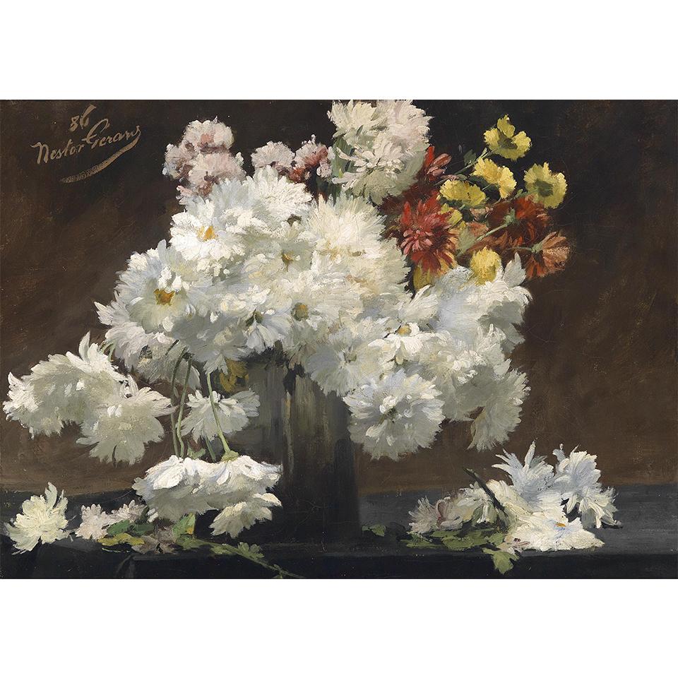 5D DIY Diamond Painting Pretty Retro Flower Diamond Embroidery Cross Stitch Kit Full Rhinestone Mosaic Home Decor