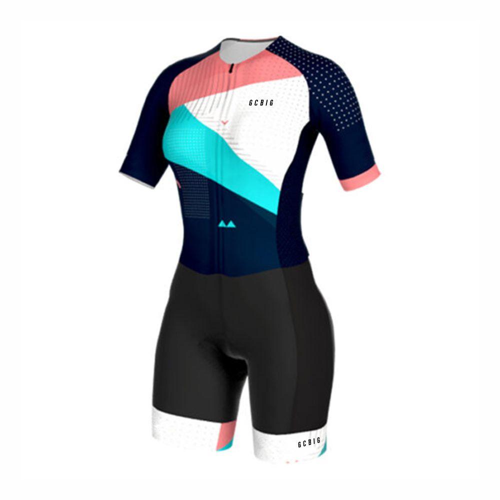 Women Cycling Jersey Triathlon Clothing Tri Suit Skinsuit Conjunto  Bike Body Sport Swim Run Jumpsuit Ropa Ciclismo Hombre