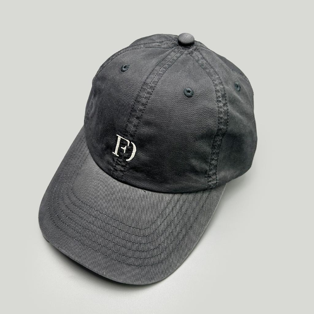 Spring And Summer Niche Embroidery F Letter Crescent Baseball Cap Men'S And Women'S Sunshade Casual Simple Versatile Cap
