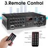 HIFI Audio Power Amplifier Home Theater Karaoke Amplifier Audio Support FM USB SD with Remote Control AC 110/220V 3000W