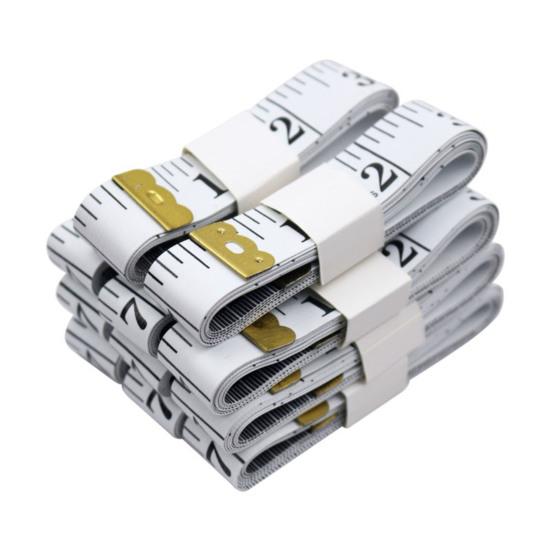 3Pcs 1.5M/60-inch Double-sided Tape Measure Mini Soft Measuring Tape Portable Tailor Sewing Cloth Weight Loss Body Measuring Tape Flexible Ruler Tape