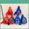 Bolsa Transversal Infantil de Desenho Animado Leve Nylon Mochila de Peito Alça Ajustável Para Uso Diário