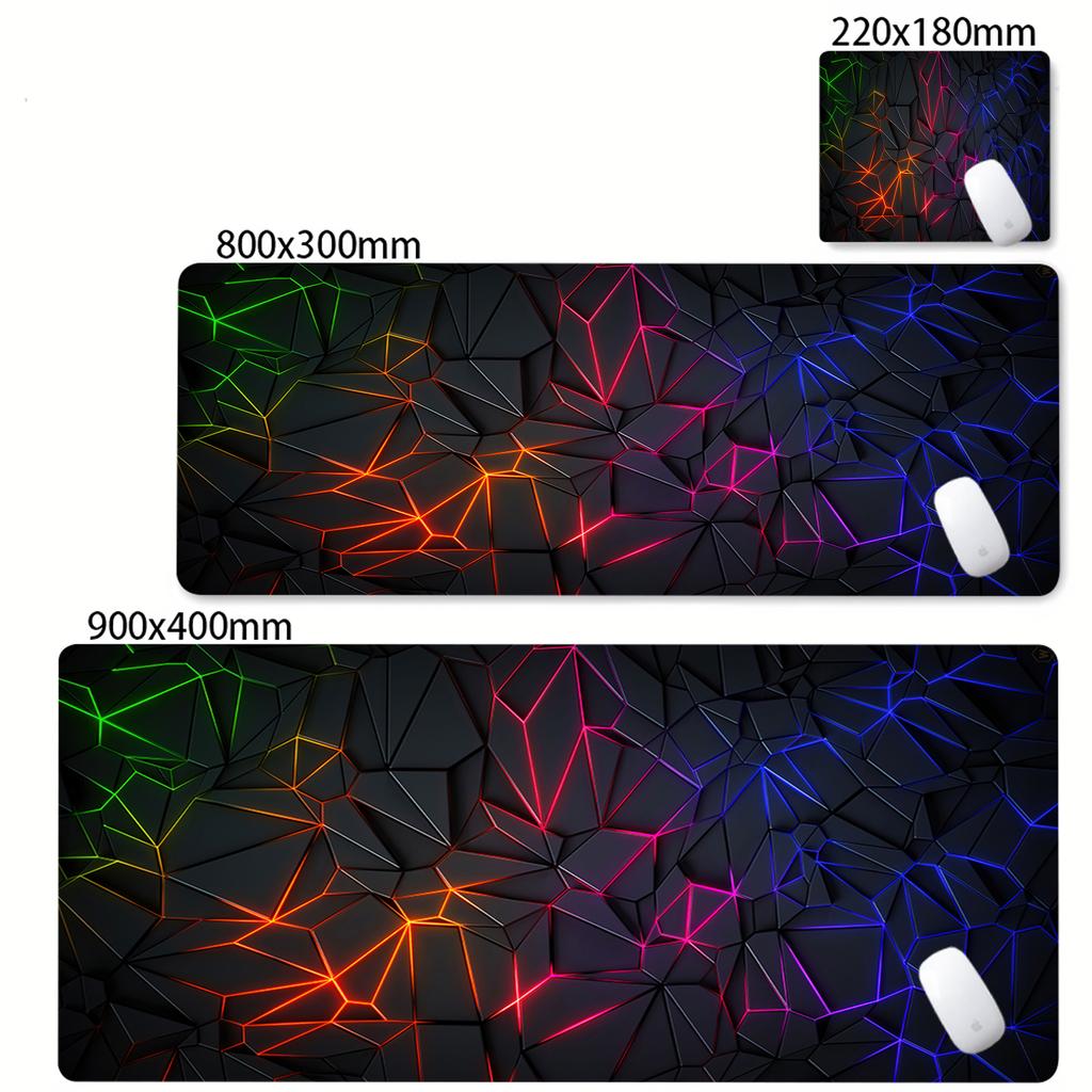 Geometric Art Large Desk Mats100x50cm Big Mouse Pad Computer Mousepads Minimalism Mousepad Big Keyboard Mat Gamer Mouse Pads