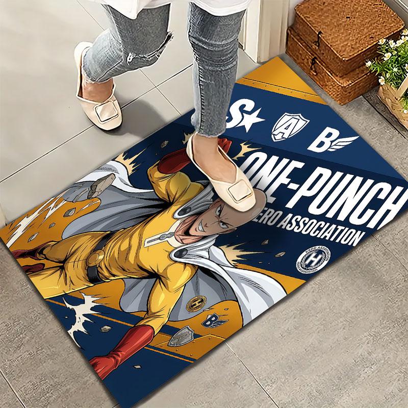 Onepunch Man Carpet Rug For Living Room Bedroom Home Sofa Decoration Kids Play Nonslip Floor Mat