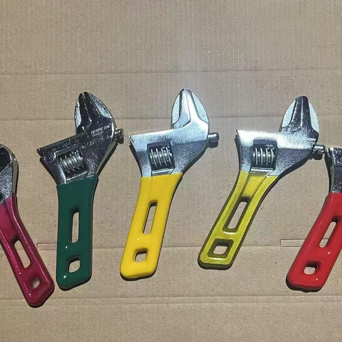 

Adjustable Open-End Wrench for Plumbing & Faucet Installation - Large Opening, Short Handle