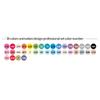 Finecolour EF103 Alcohol Based Art Markers With Bag 12/24/36/48/60/72/240 Colors Oily Soft Double-Headed Marker Pen Professional