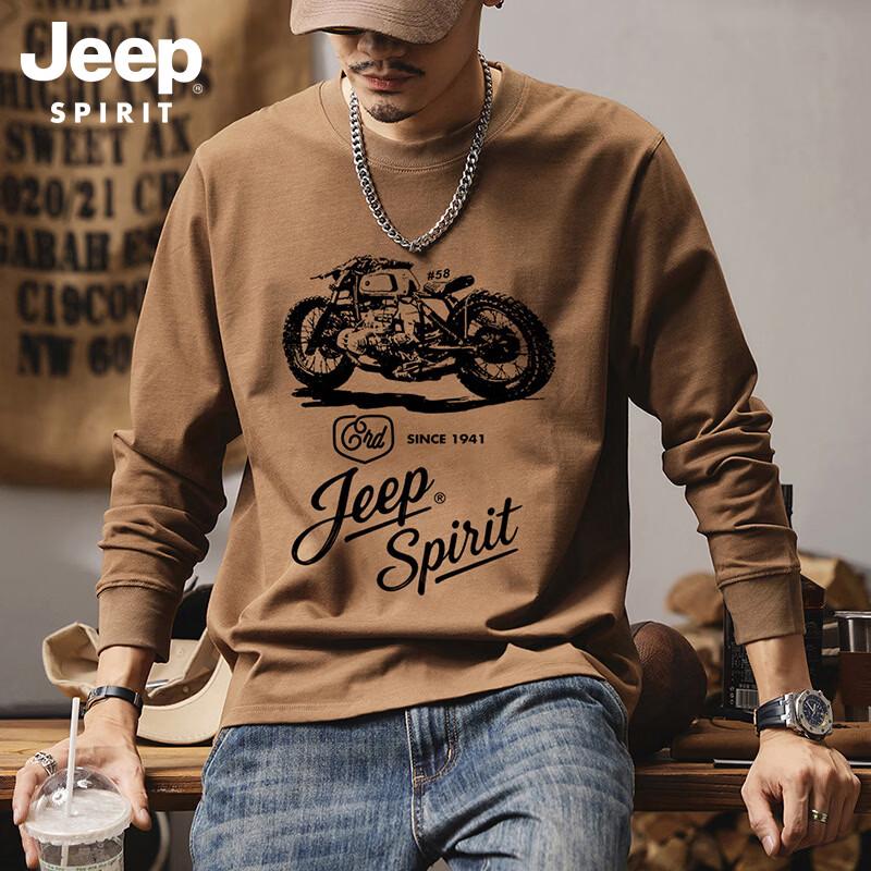 JEEP SPIRIT Men s Long Sleeve T-Shirt 2XL
