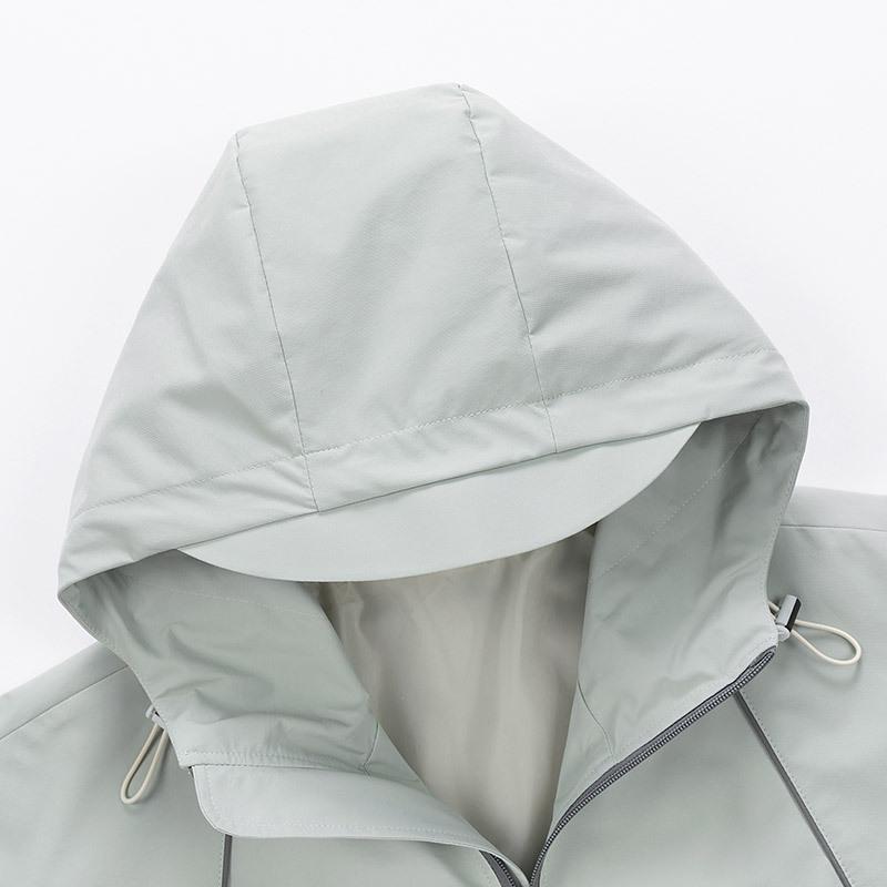 Fattened and Enlarged Hooded Outdoor Mountain Fat Man Loose Jacket Men Waterproof Jacket Men