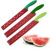 Coltello per anguria con fodero, Coltello da pane seghettato per torta, formaggio, pasticceria, Tagliafrutta in acciaio inossidabile per cucina