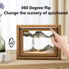 Hourglass Home Decor Birthday Gifts Hourglass Quicksand Painting Desktop Ornament Moving Sand Art