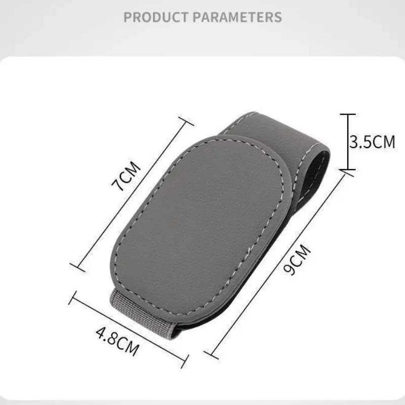 Universal Car Glasses Case Sunglasses Clip Card Ticket Holder Stand Fastener Pen Eyeglasses Case Car Accessories