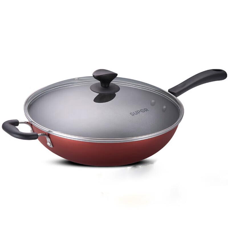 SUPOR 32CM Non-Stick Stir-Fry Wok
