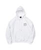 Bibbidi Leopard Classic Smile Logo Hoodie (White)