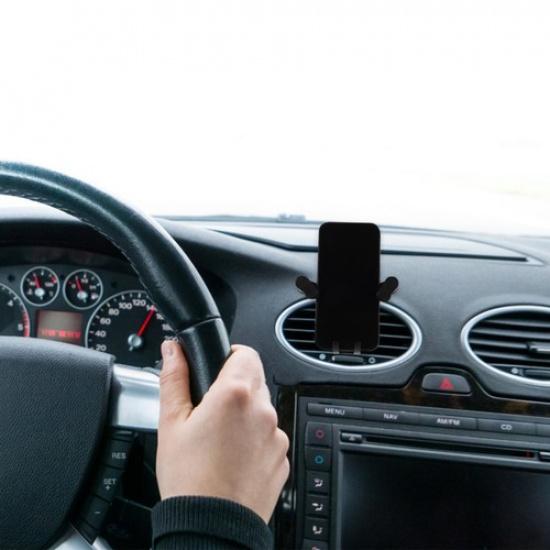 Car Phone Holder Mount For Vent - Sturdy Metal Clip Air Vent Phone Holder Easy