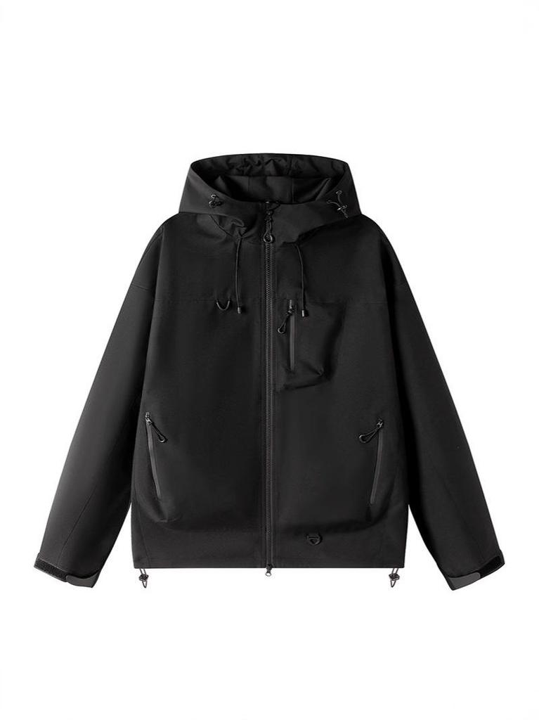 Couple's Dopamine Color Block Windbreaker - Unisex, Windproof, Versatile Outdoor Jacket