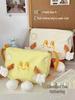 Korean-Style Cute Cartoon Cheese Crossbody Bag for Women and Students - Soft Girl Dumpling Shoulder Bag