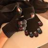 Knitted Winter Gloves Warm Skiing Gloves 2024 Touch Screen Gloves  Women Men