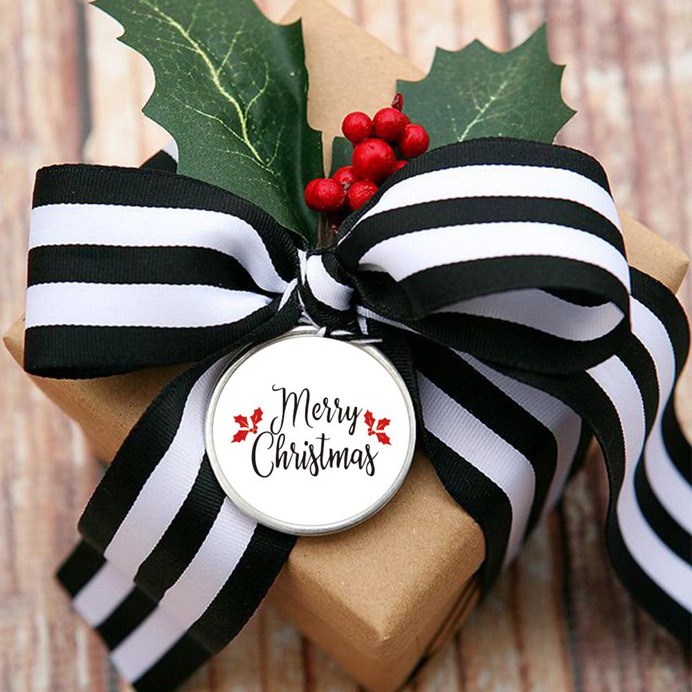 100-500Pcs Premium-Quality White Merry Premium-Quality Christmas Premium-Quality Label High-Standard Stickers Premium-Quality For High-Standard Card
