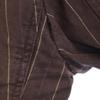 Paul Smith JEANS Gestreifte maßgeschneiderte Jacke L Braun Herren Gebraucht