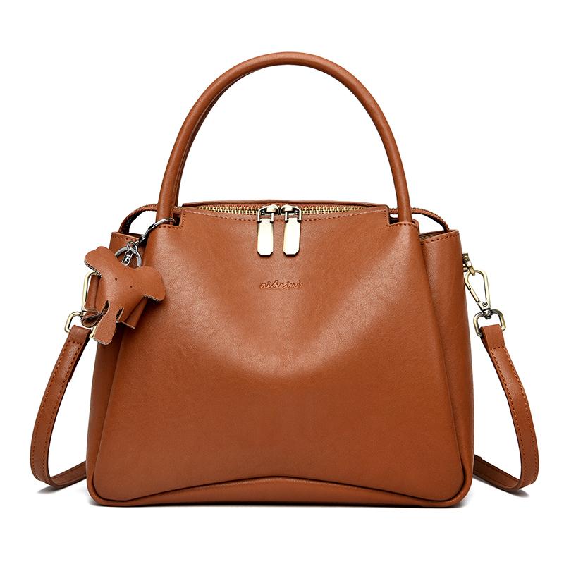 New luxury designer ladies bags solid color high quality leather shoulder bags for women crossbody bags