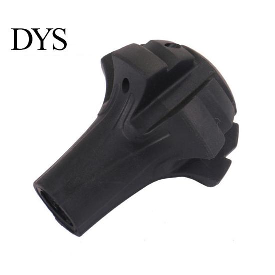 Reliable 3Pcs Trekking Pole Tip Shock Absorbing Enhanced Stability High Hardness Climb Replacement Walking Sticks Ends Caps for Outdoor Compact