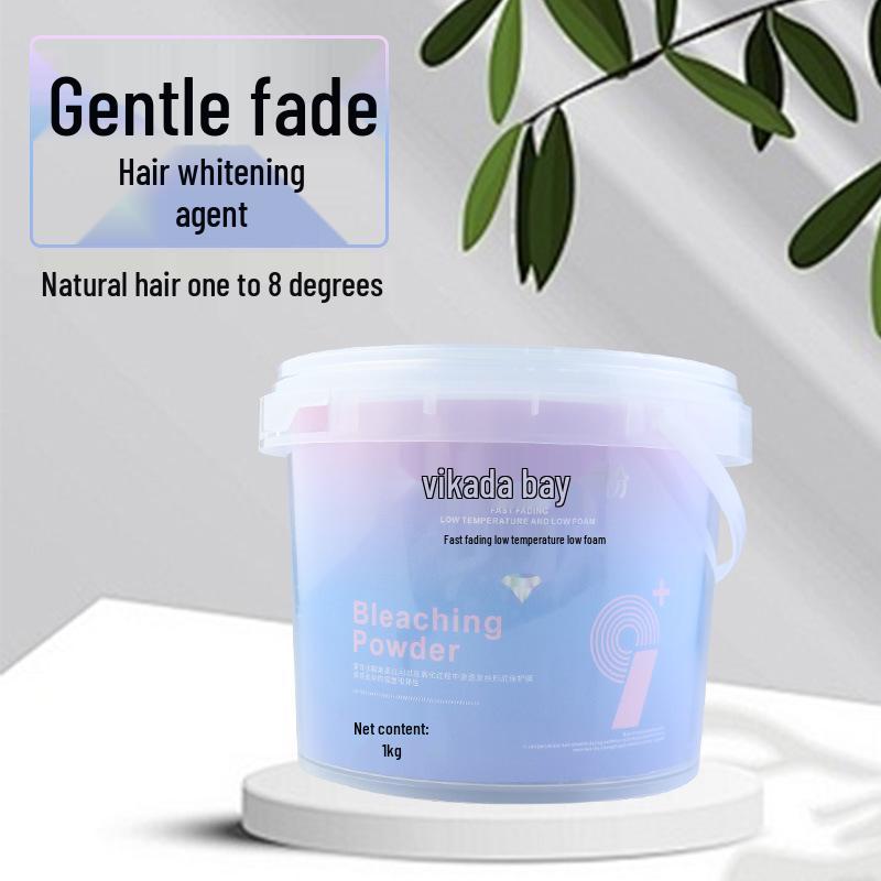 Pink Hair Bleach Powder Cream - Decolorizing & Lightening Agent for Barber Shops