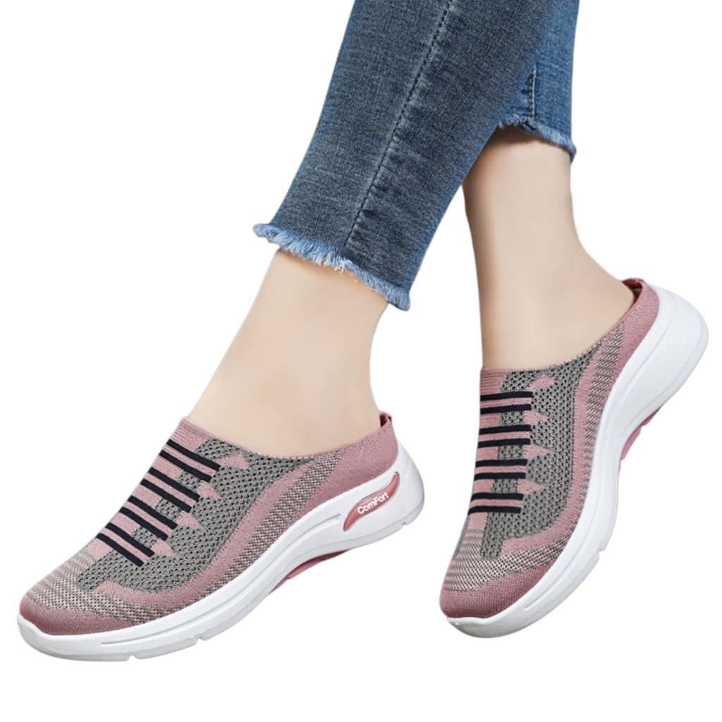 Breathable Mesh Slide Slippers for Indoor Outdoor Wear