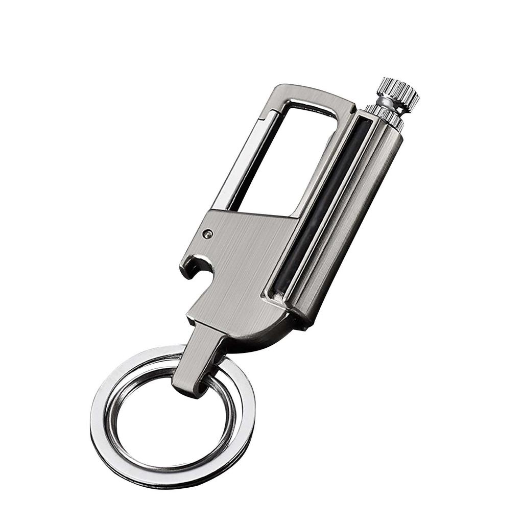 BCK2-666 Million Matches Kerosene Lighter With Multi-function Keychain Outdoor Waterproof Portable