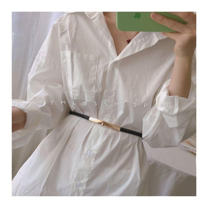 Fashionable Womens Minimalist Waist Belt Stylish Ins Inspired Design For Dresses Coats And