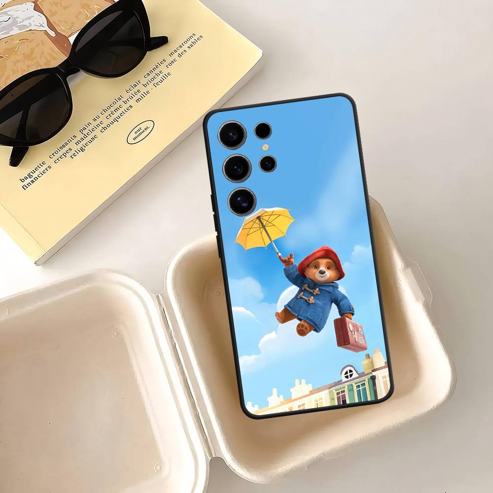 

P-Paddingtons B-Bears Cute Case For Samsung Galaxy Case S25 S23 S22 S21 S30 S20 S10 Ultra Plus FE TPU Soft Cover Samsung S24