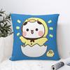 Cute Little Chicken Bubu Open Dudu Pillowcase Printing Cushion Cover Gift Panda Bear Pillow Case Cover Home Square 40X40Cm