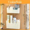 Wall Hangable Plastic Storage Rack With Nodrill Installation For Kitchen Counter Organization