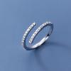 Xiaomi BF CLUB 925 Sterling Silver Ring For Women Jewelry Shinning Stars Open Vintage Handmade Ring Allergy For Party Birthday Gift