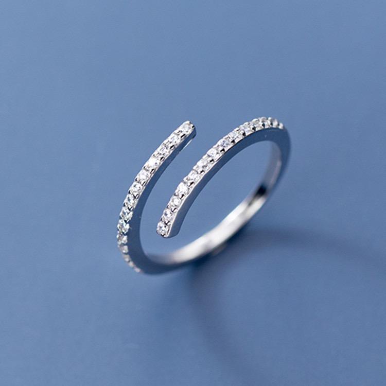 Xiaomi BF CLUB 925 Sterling Silver Ring For Women Jewelry Shinning Stars Open Vintage Handmade Ring Allergy For Party Birthday Gift