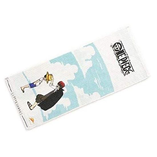 BANDAI Face Towel One Piece I Leave It You Luffy Shanks