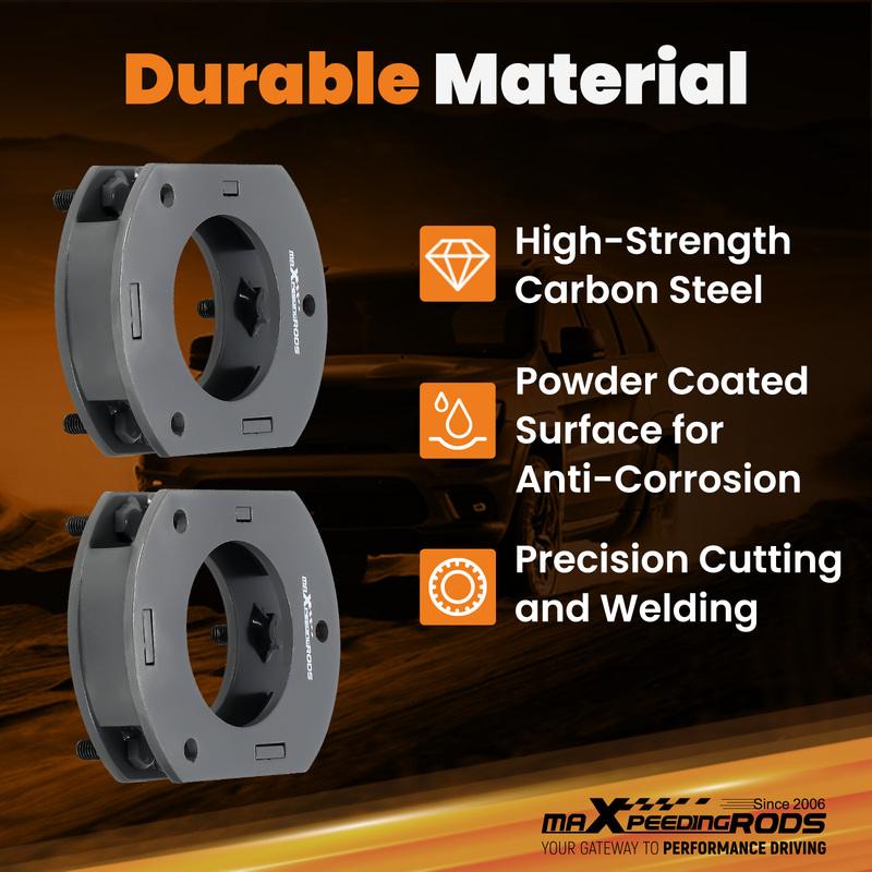 Front 2" 50mm Leveling Kits Strut Spacer For Jeep Grand Cherokee WK2 2016 2017