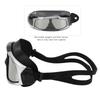 Adult Large Frame Waterproof Antifog Swimming Goggles Electroplate Plain Glass Diving Supply