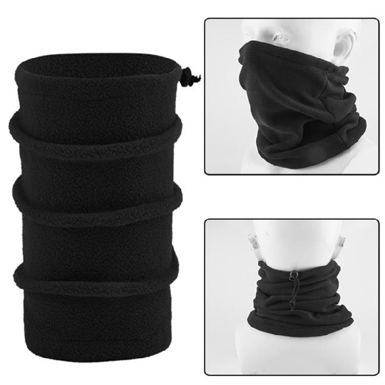 Fleece Neck Male Bandana Neck Warmer Winter Windproof Tube Scarves Neck Gaiter