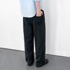 714STREET High-End Bubble Gauze Textured Fabric Slim Fit Wide Leg Pants Unisex Pants 612262-1