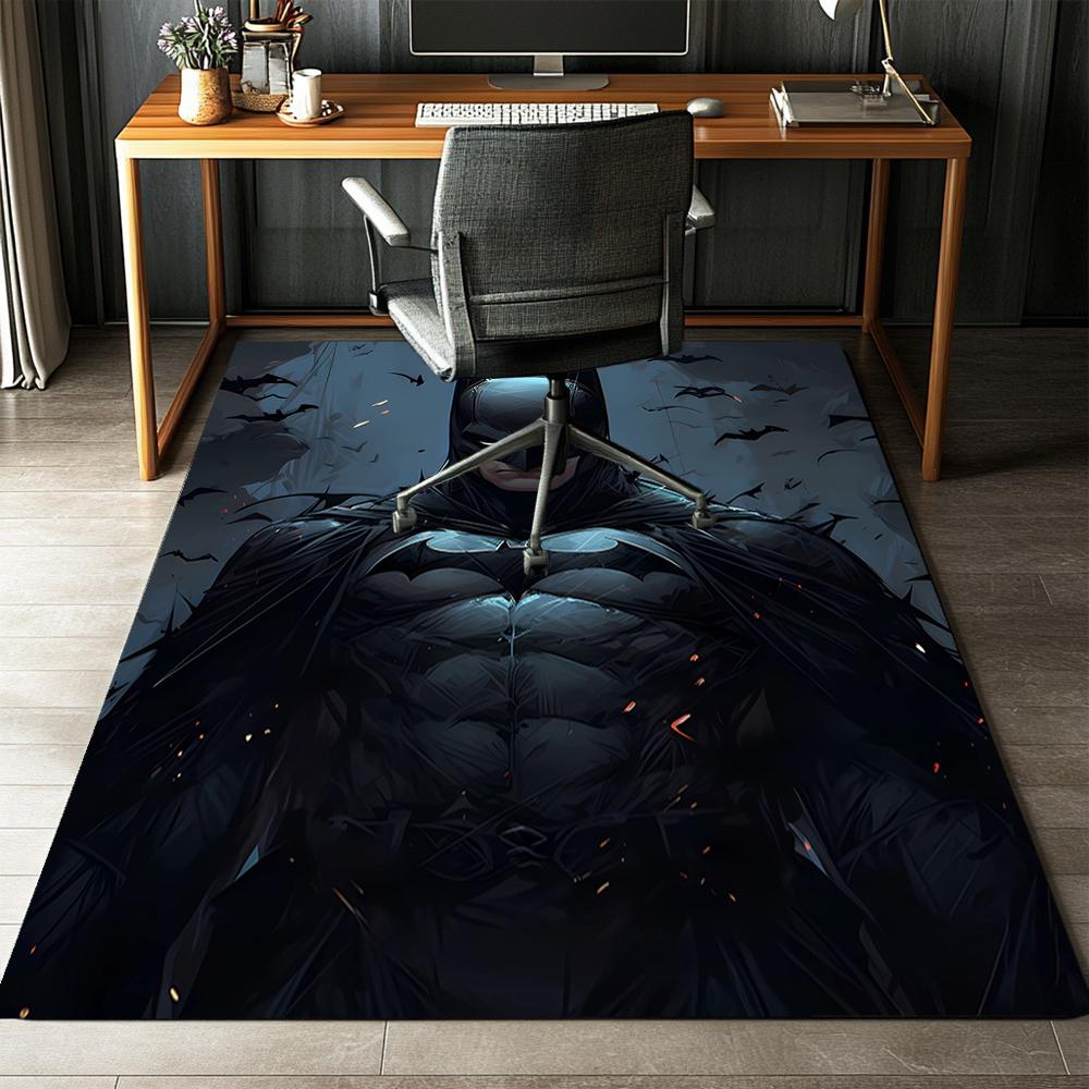 Batman Printed Carpet,Rug,for Office Chair Living Room Bedroom Kitchen Room Decor Gifts.